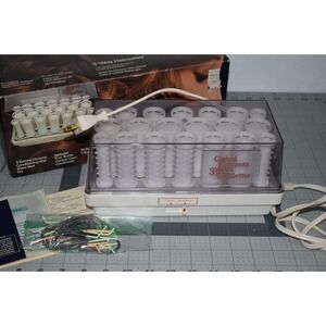 1976 Clairol Kindness 3 Way Hairsetter with BOX Clips Model K420S Tested Works